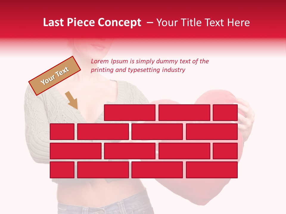 Happy Dream Lady PowerPoint Template