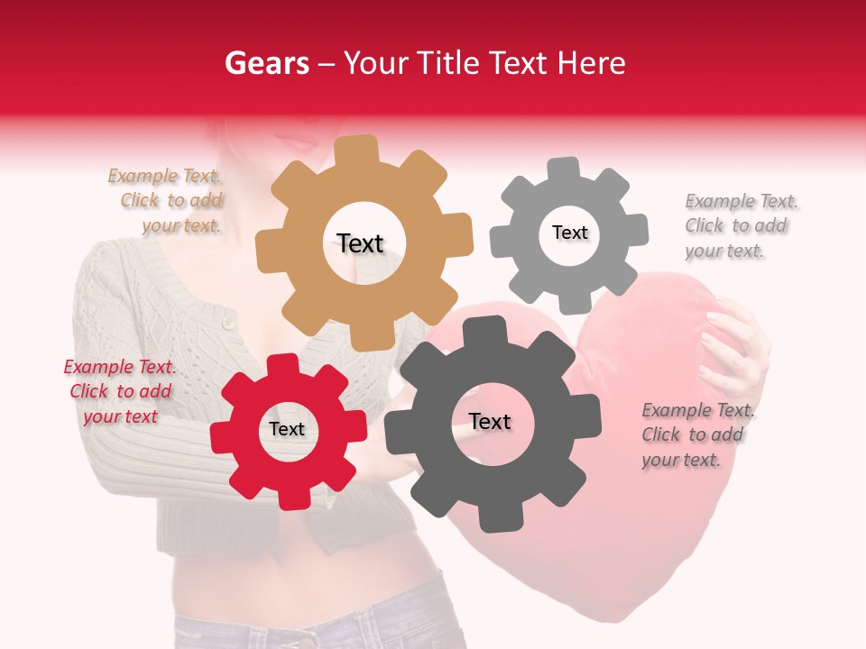 Happy Dream Lady PowerPoint Template