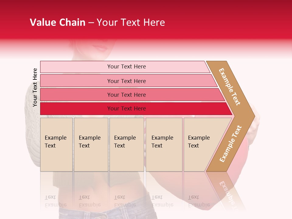 Happy Dream Lady PowerPoint Template