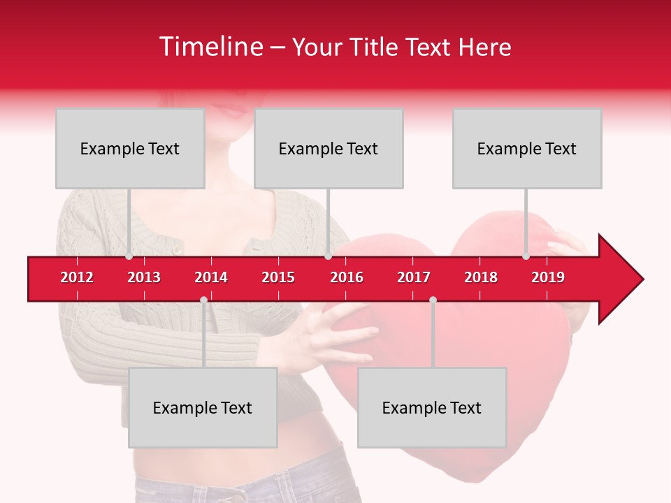 Happy Dream Lady PowerPoint Template