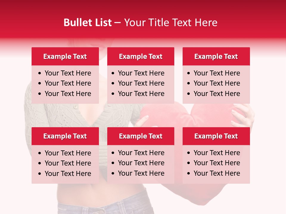 Happy Dream Lady PowerPoint Template