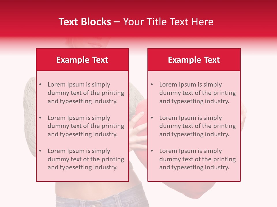 Happy Dream Lady PowerPoint Template