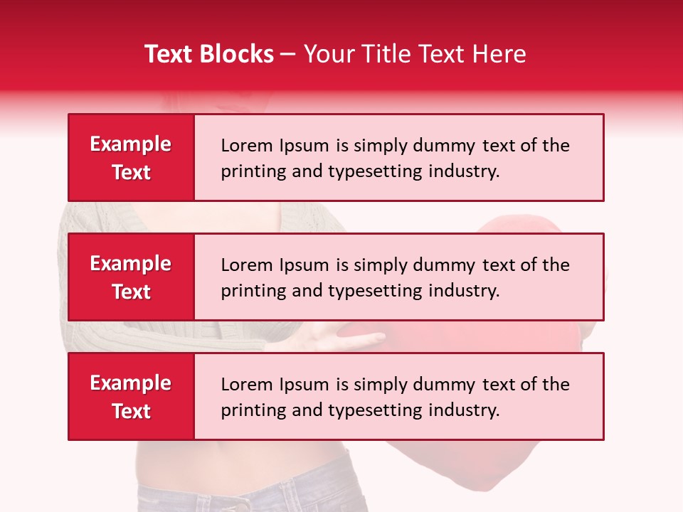 Happy Dream Lady PowerPoint Template