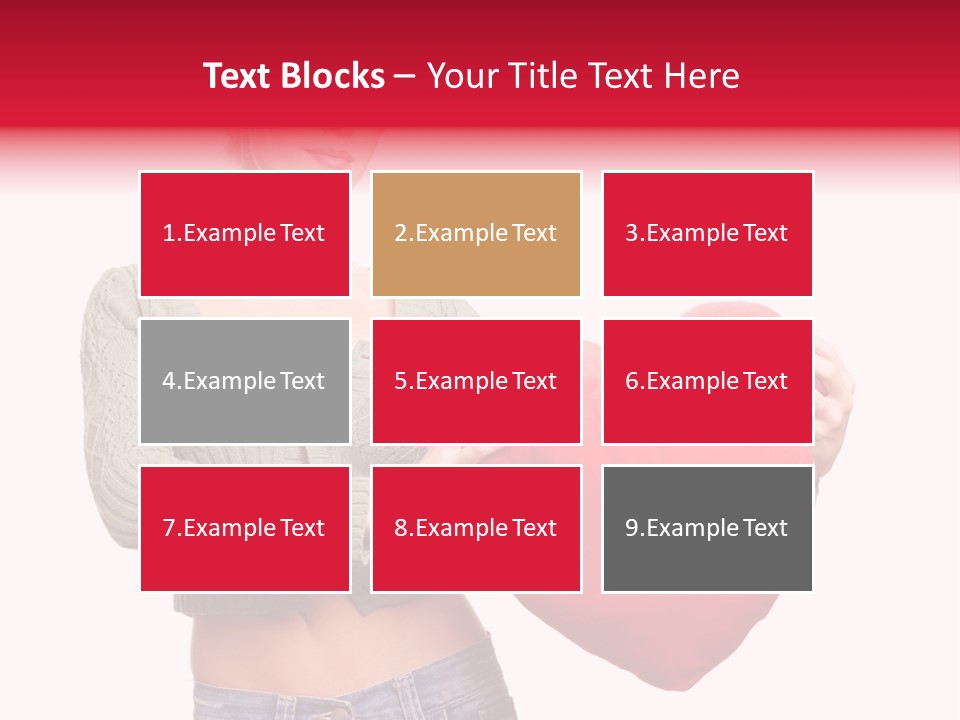 Happy Dream Lady PowerPoint Template