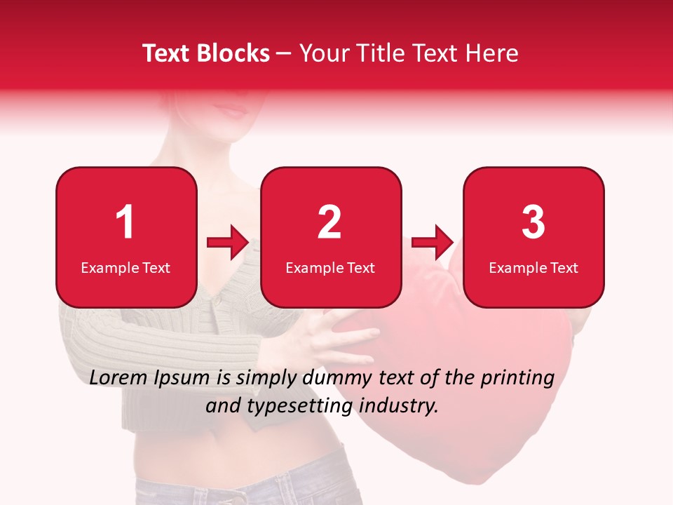 Happy Dream Lady PowerPoint Template