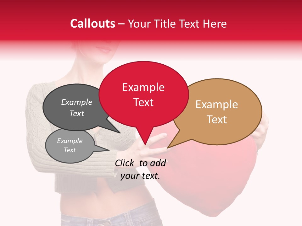 Happy Dream Lady PowerPoint Template