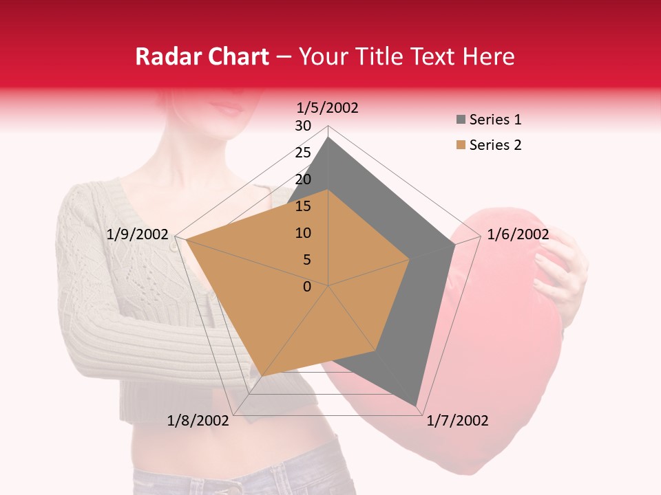 Happy Dream Lady PowerPoint Template