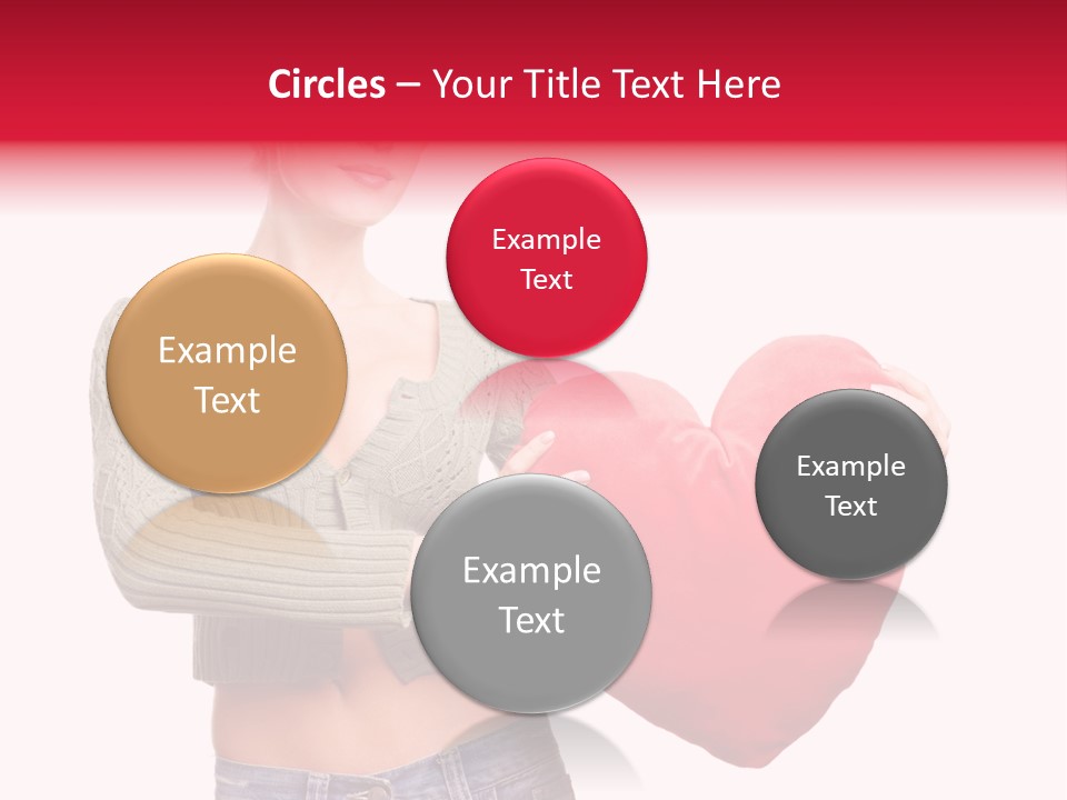 Happy Dream Lady PowerPoint Template