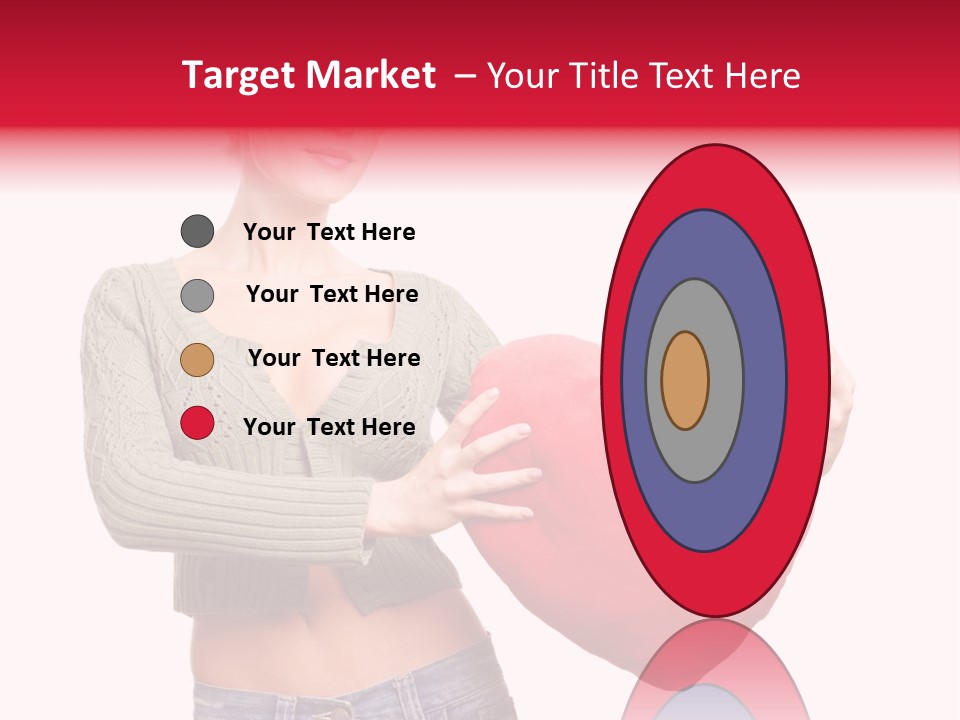 Happy Dream Lady PowerPoint Template