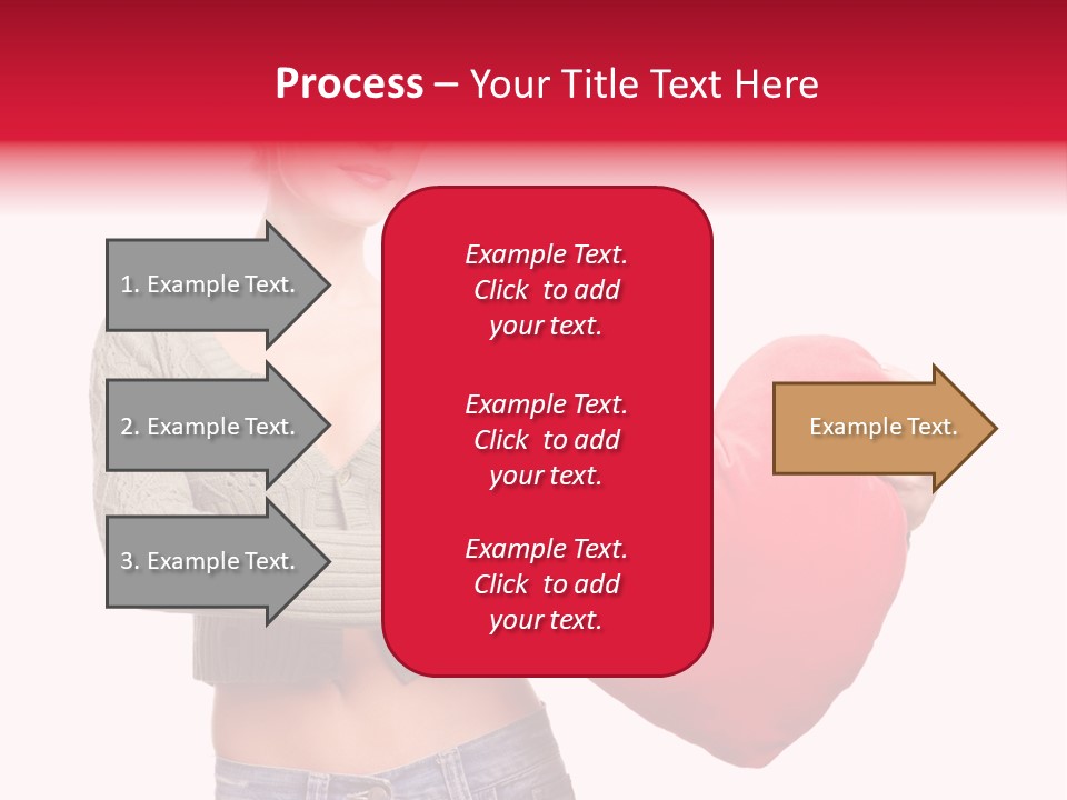 Happy Dream Lady PowerPoint Template