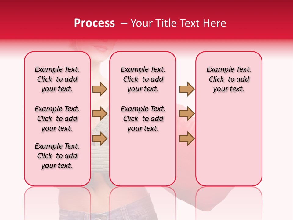 Happy Dream Lady PowerPoint Template