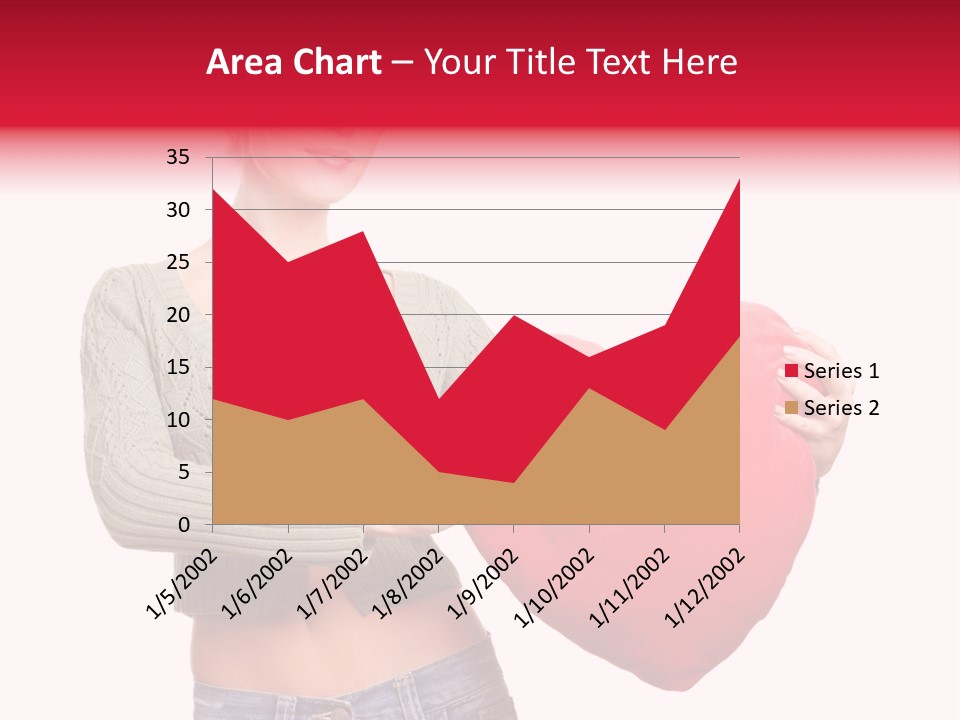 Happy Dream Lady PowerPoint Template