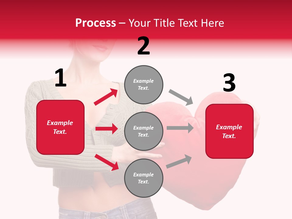 Happy Dream Lady PowerPoint Template