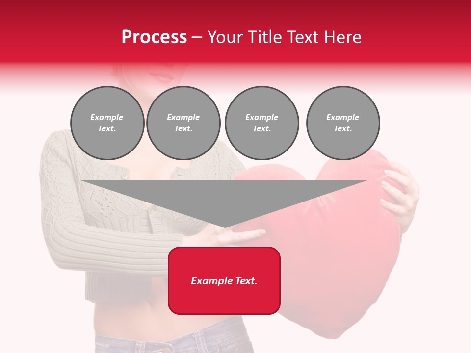 Happy Dream Lady PowerPoint Template