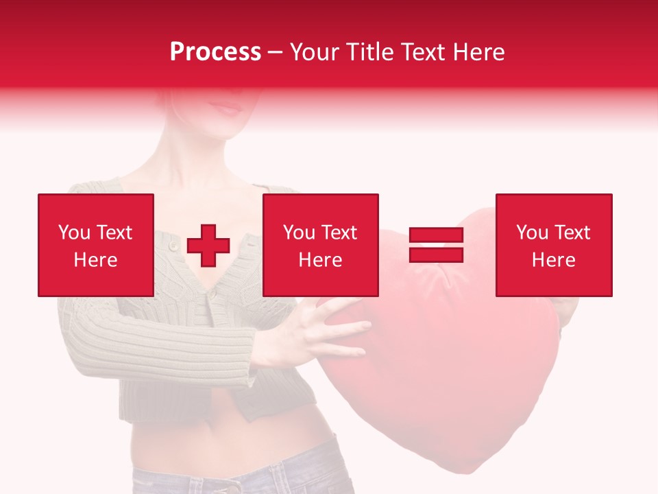 Happy Dream Lady PowerPoint Template