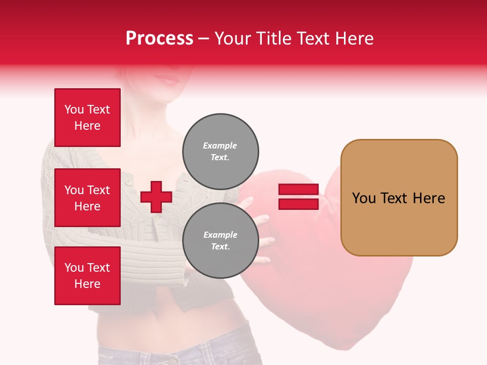 Happy Dream Lady PowerPoint Template