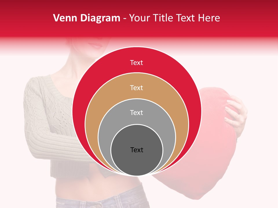 Happy Dream Lady PowerPoint Template