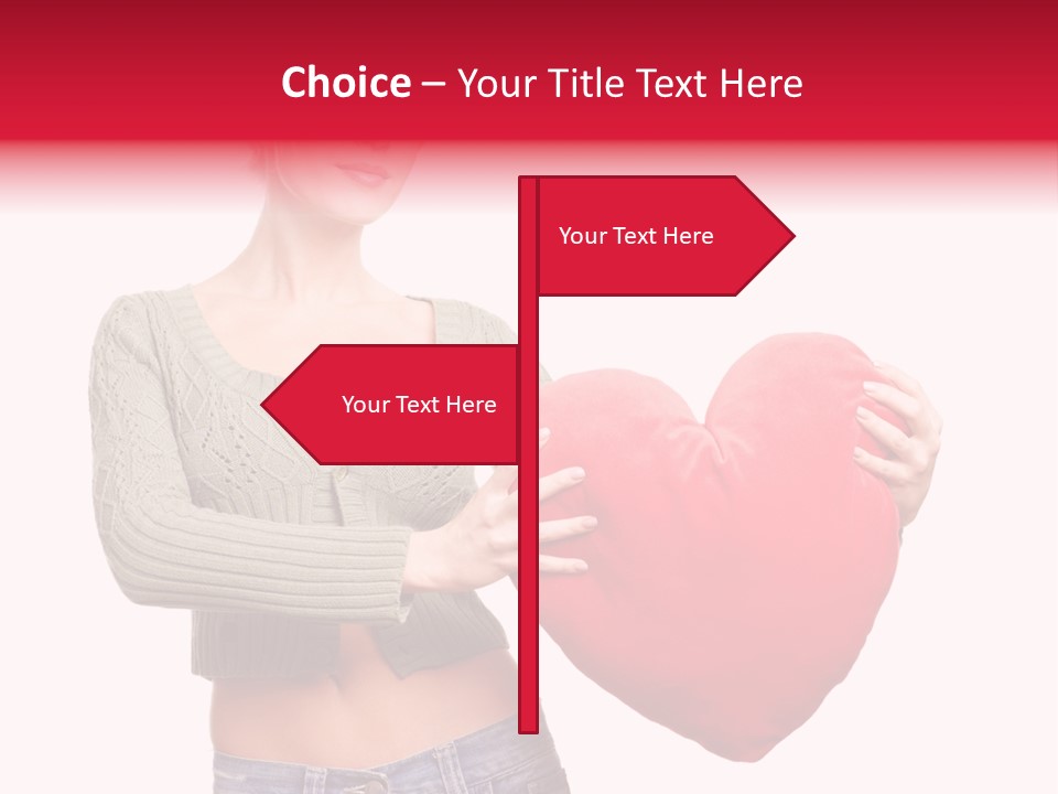 Happy Dream Lady PowerPoint Template