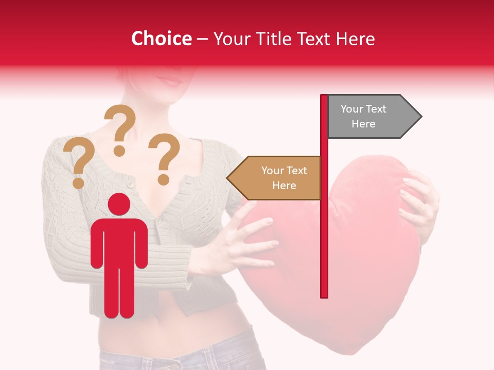 Happy Dream Lady PowerPoint Template