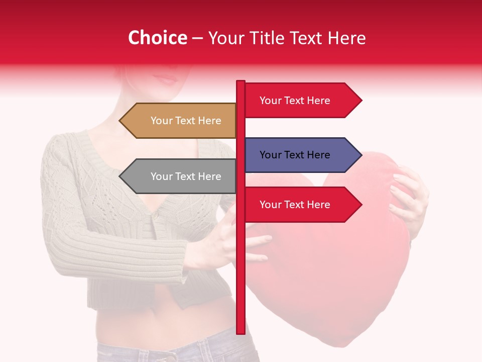 Happy Dream Lady PowerPoint Template