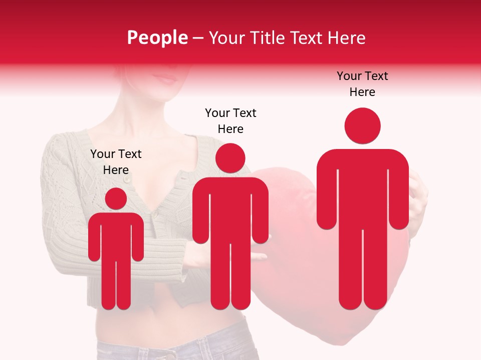 Happy Dream Lady PowerPoint Template