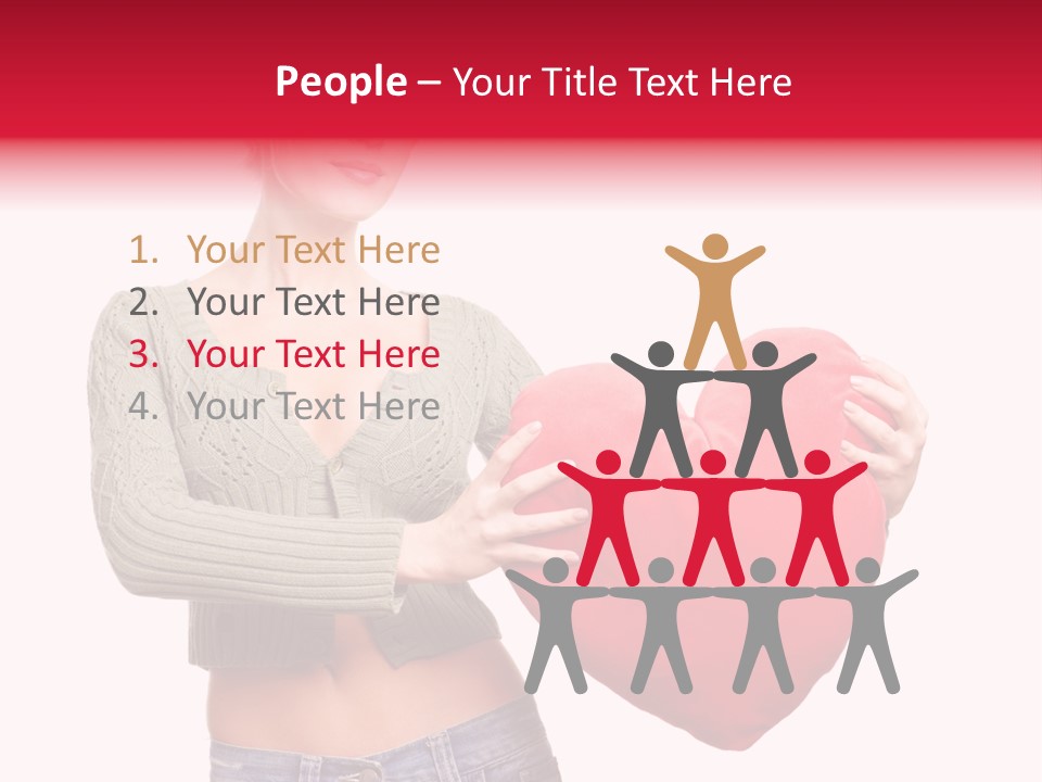 Happy Dream Lady PowerPoint Template