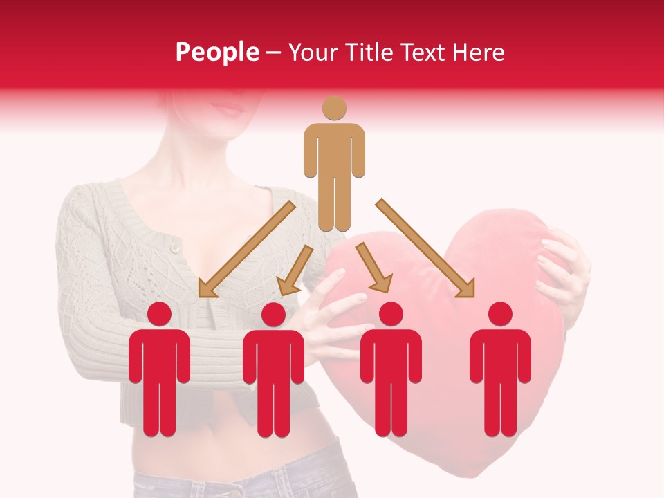 Happy Dream Lady PowerPoint Template