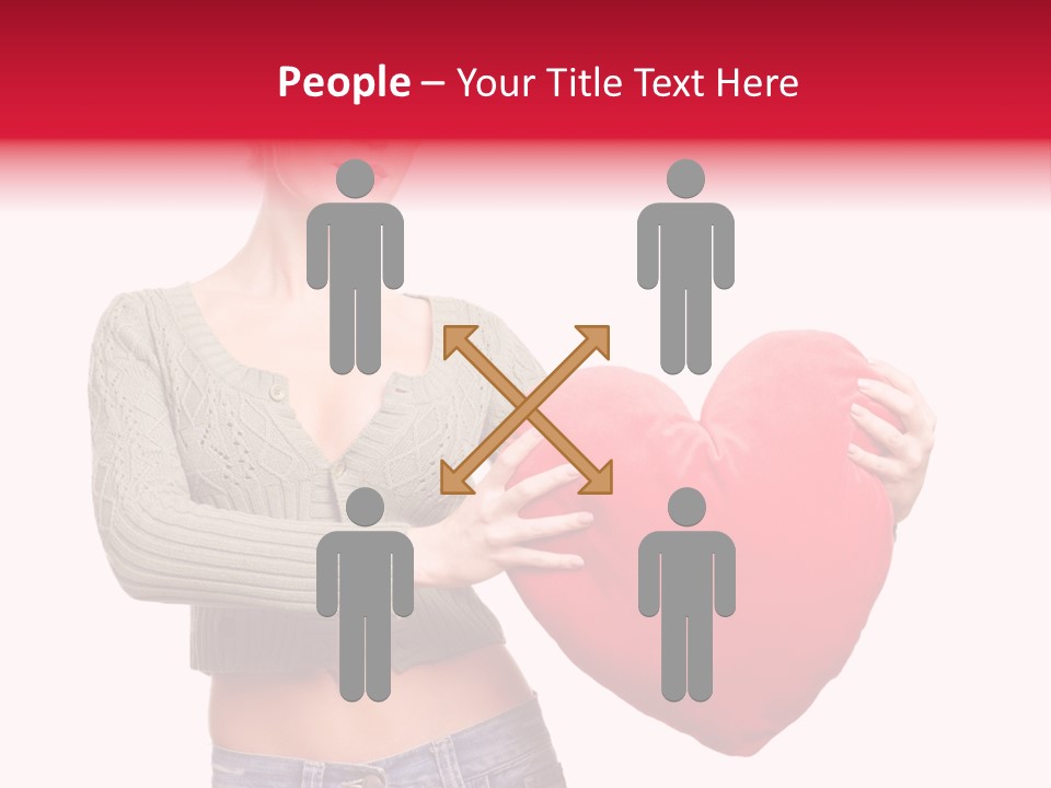 Happy Dream Lady PowerPoint Template