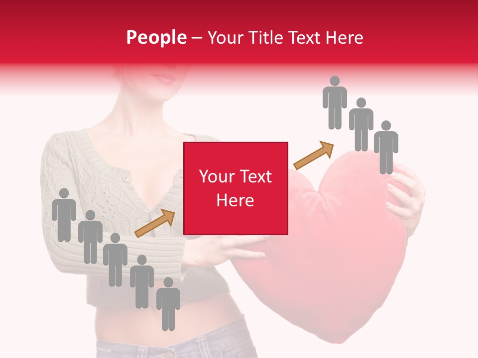 Happy Dream Lady PowerPoint Template