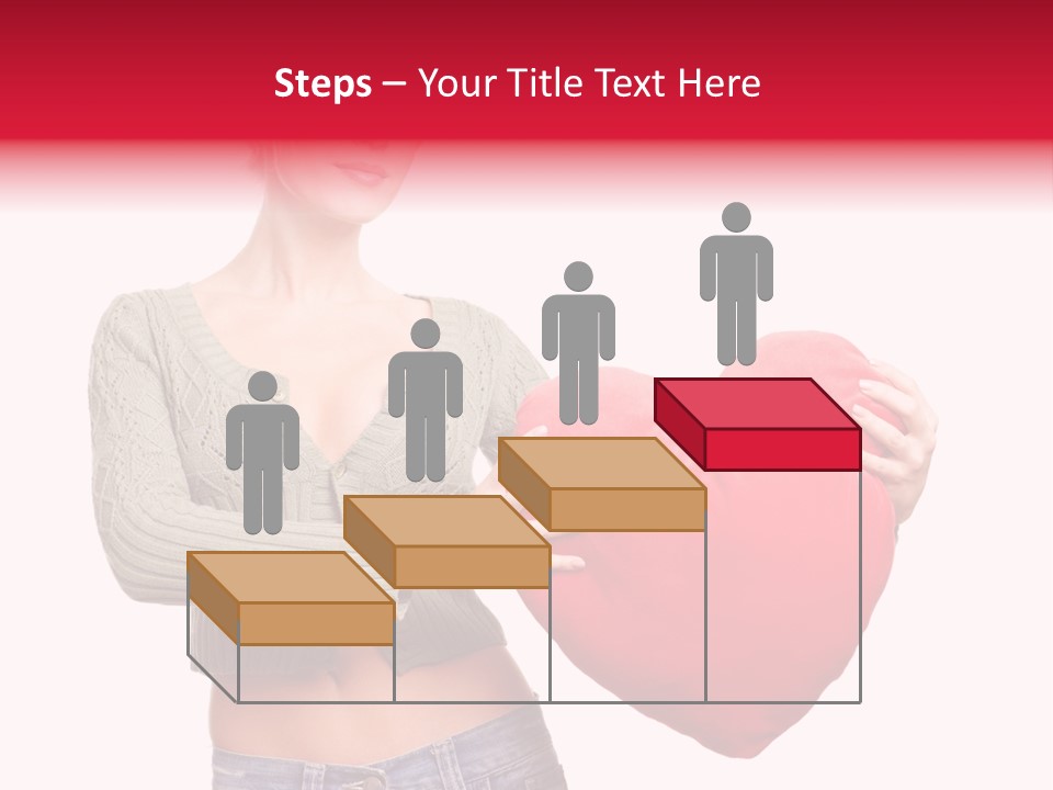 Happy Dream Lady PowerPoint Template