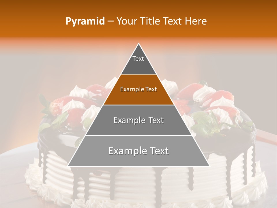 Decoration Cream Background PowerPoint Template