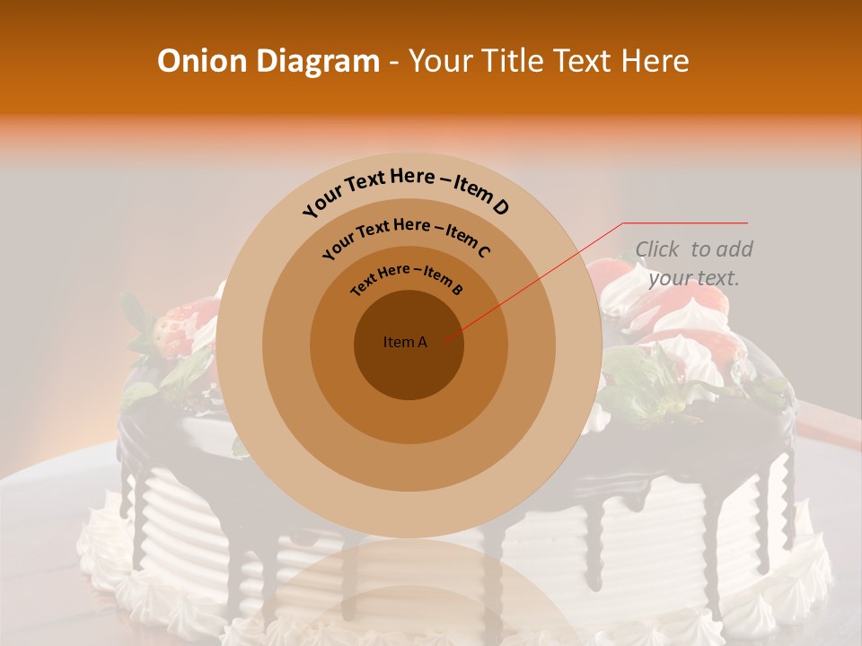 Decoration Cream Background PowerPoint Template