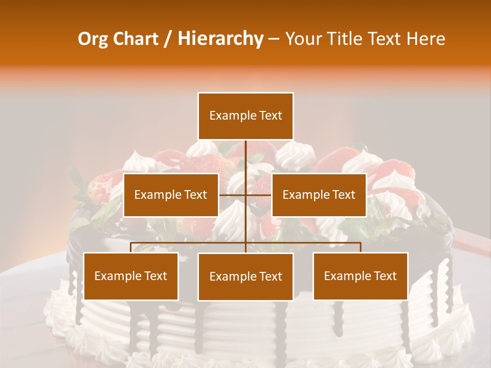 Decoration Cream Background PowerPoint Template