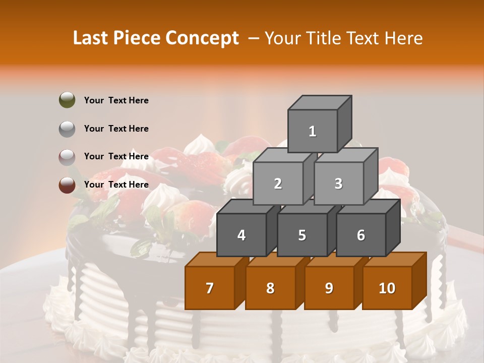 Decoration Cream Background PowerPoint Template