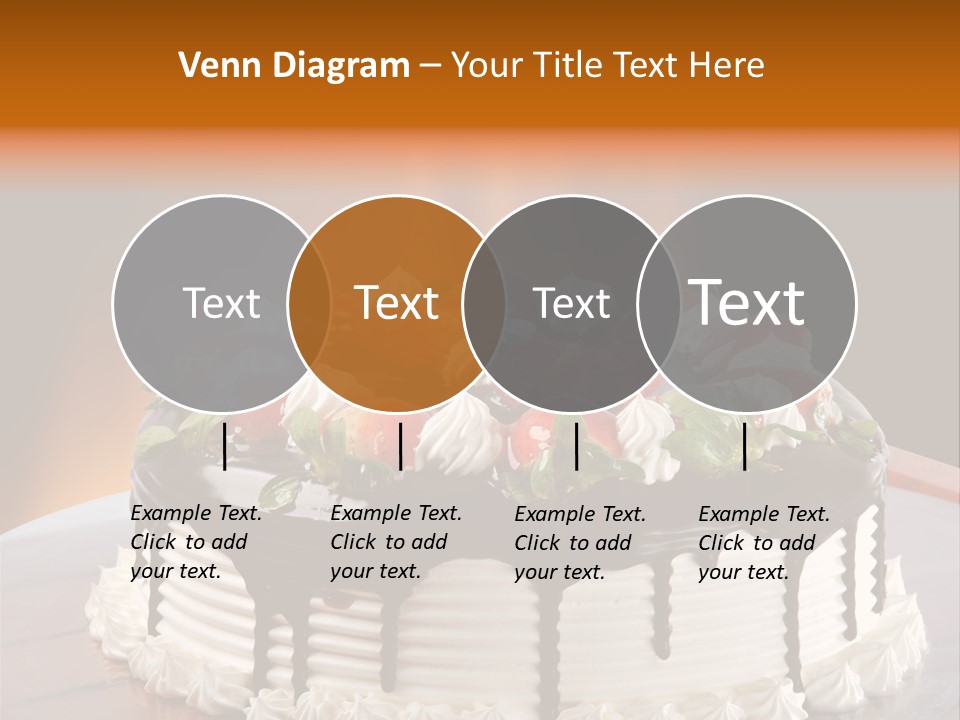 Decoration Cream Background PowerPoint Template