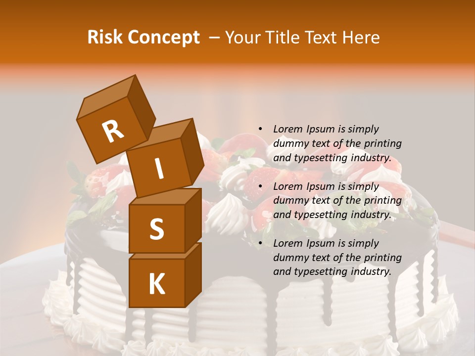 Decoration Cream Background PowerPoint Template