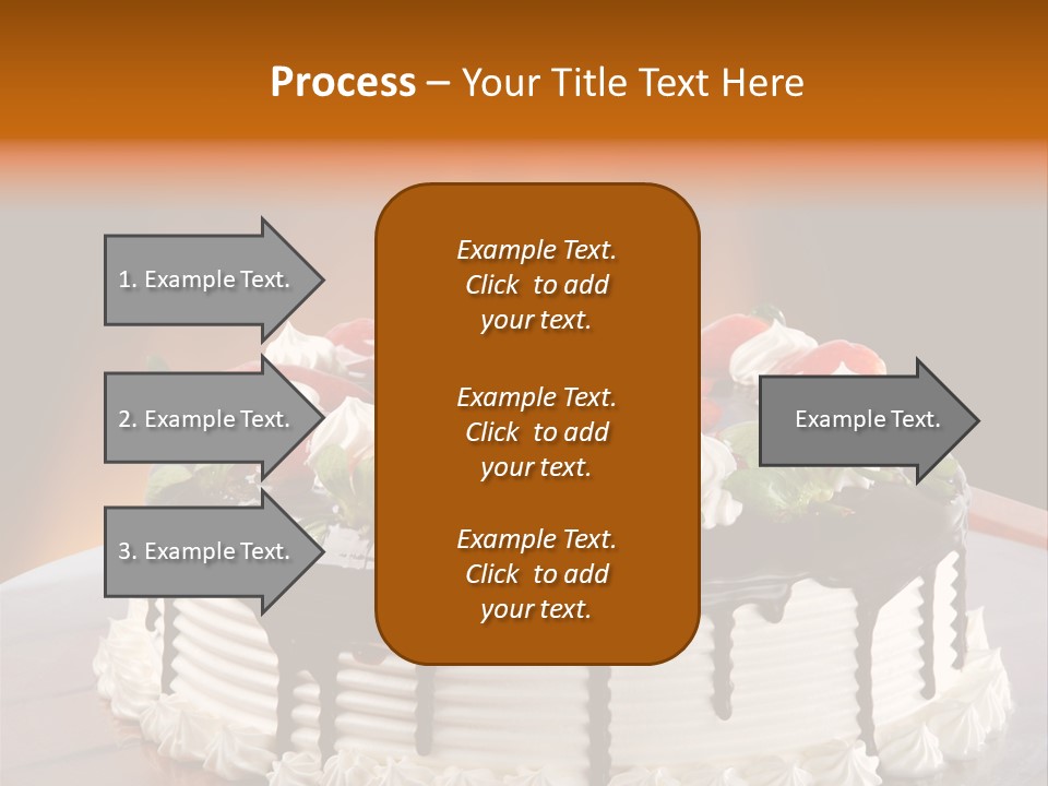 Decoration Cream Background PowerPoint Template