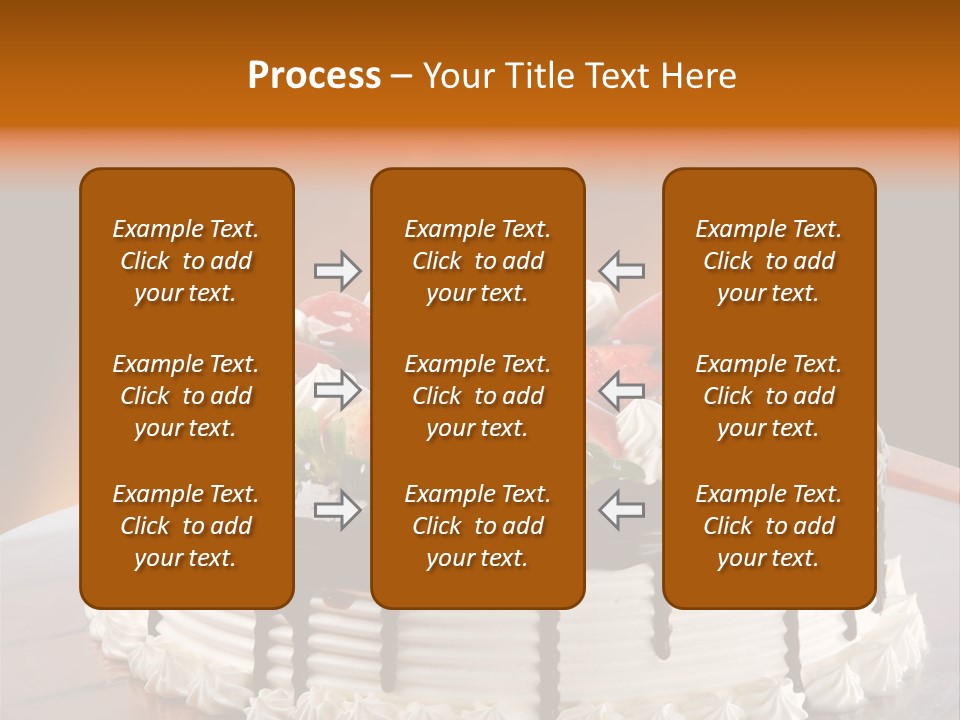 Decoration Cream Background PowerPoint Template