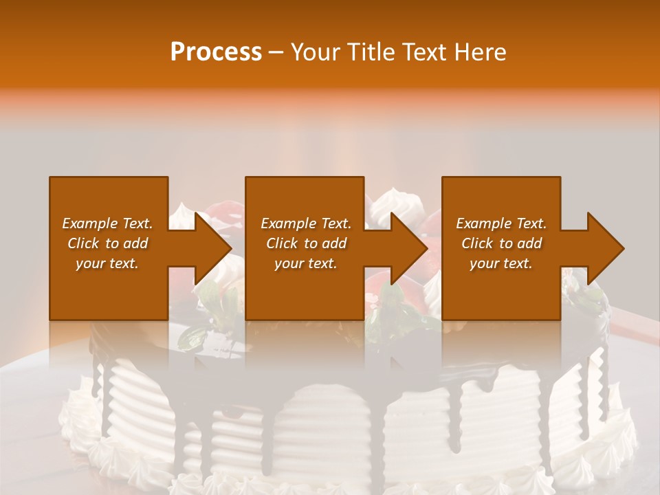 Decoration Cream Background PowerPoint Template