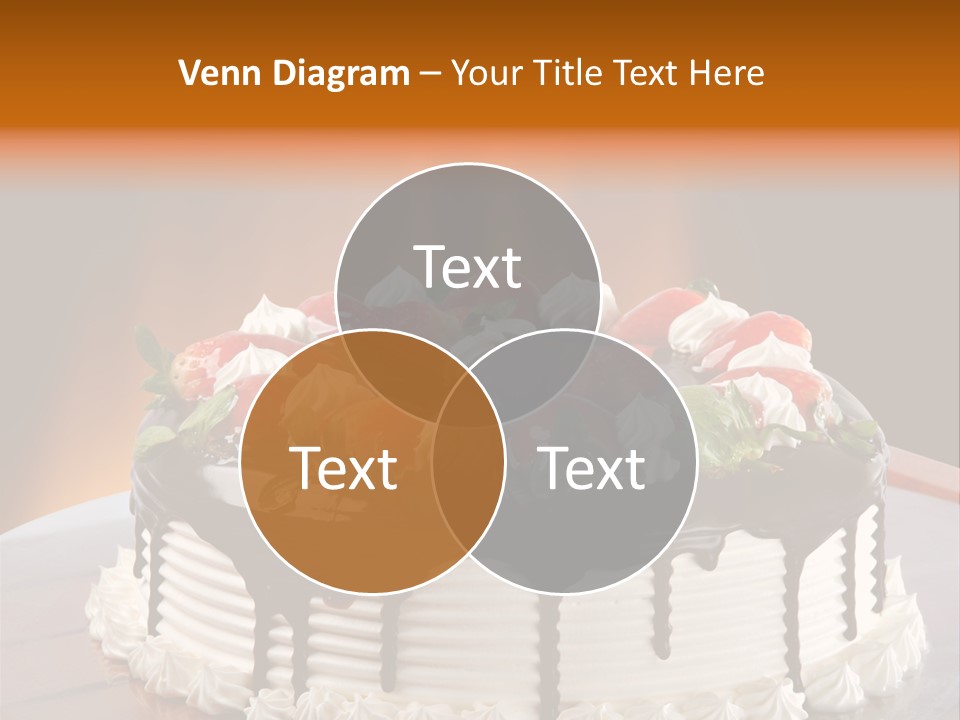 Decoration Cream Background PowerPoint Template