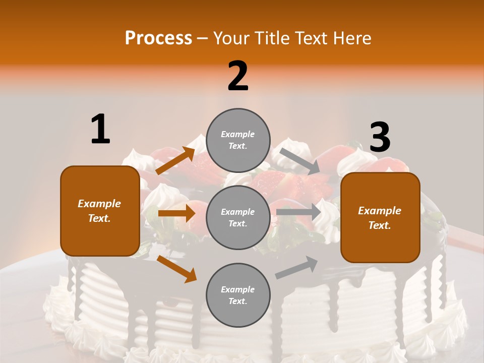 Decoration Cream Background PowerPoint Template