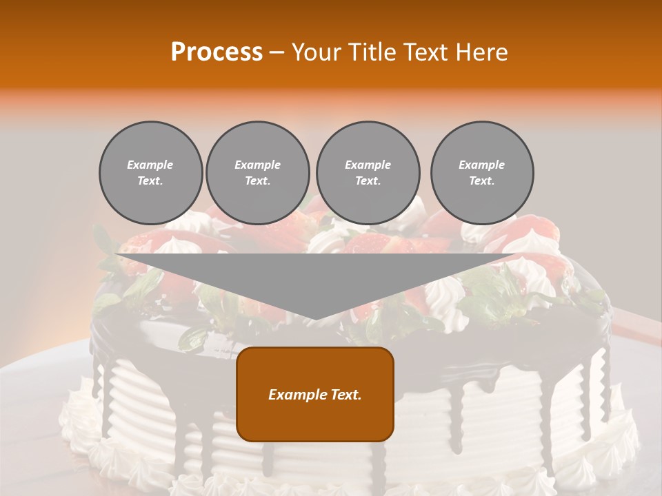 Decoration Cream Background PowerPoint Template