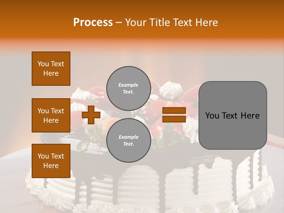 Decoration Cream Background PowerPoint Template