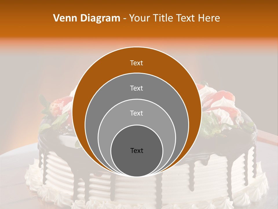 Decoration Cream Background PowerPoint Template