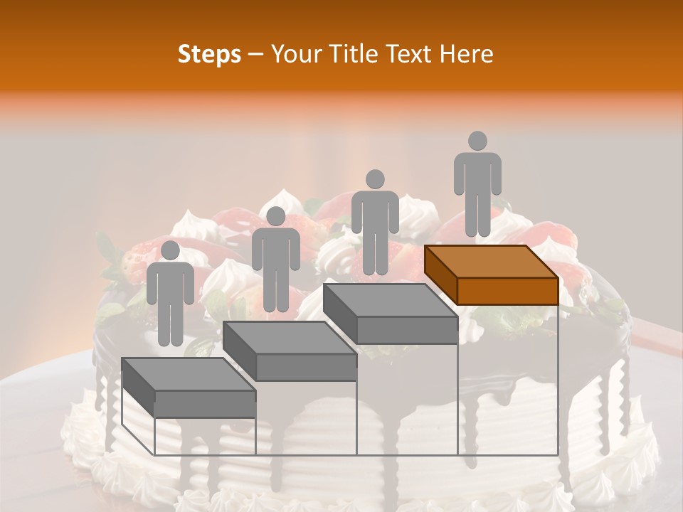 Decoration Cream Background PowerPoint Template