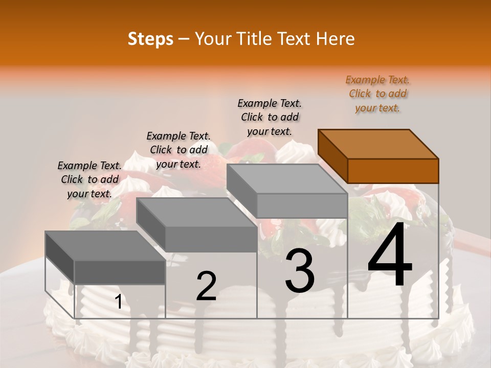 Decoration Cream Background PowerPoint Template