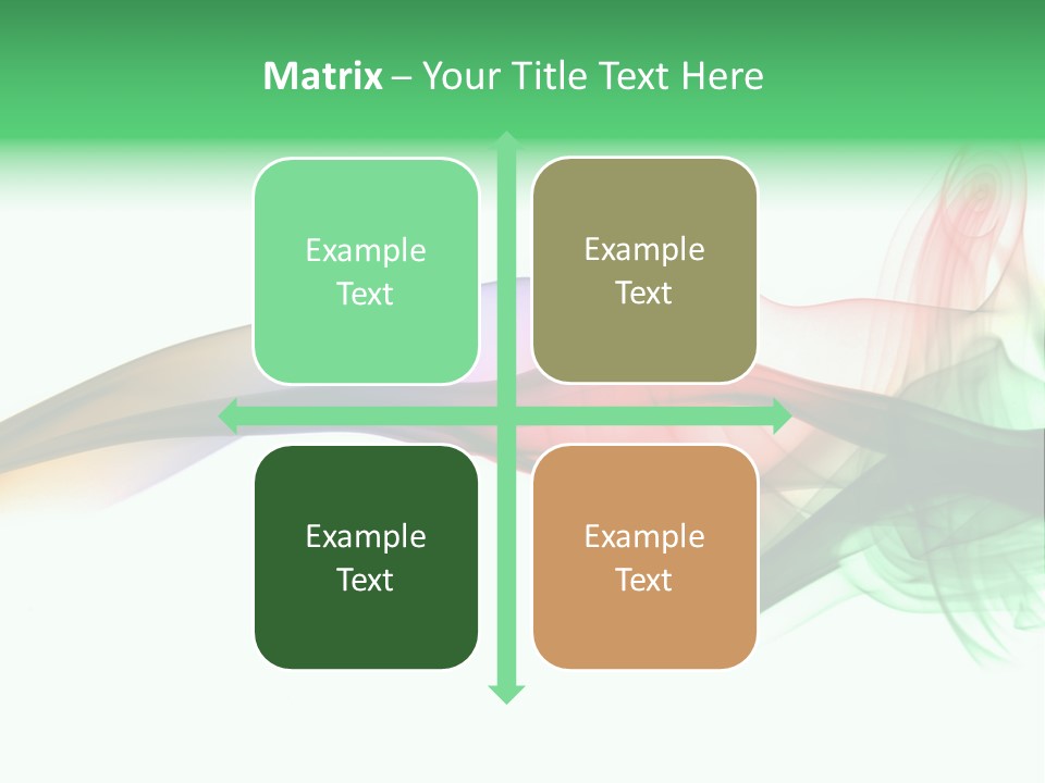 Color Pattern Background PowerPoint Template