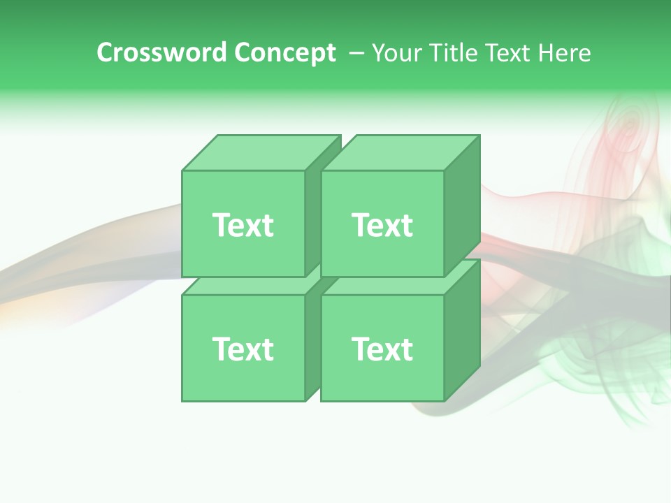 Color Pattern Background PowerPoint Template