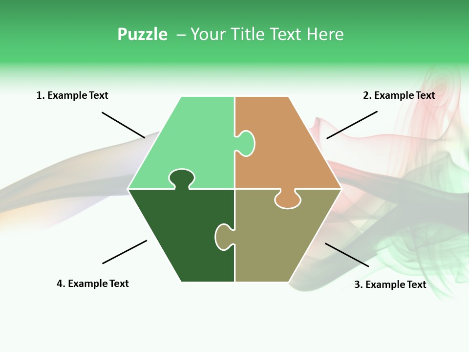 Color Pattern Background PowerPoint Template