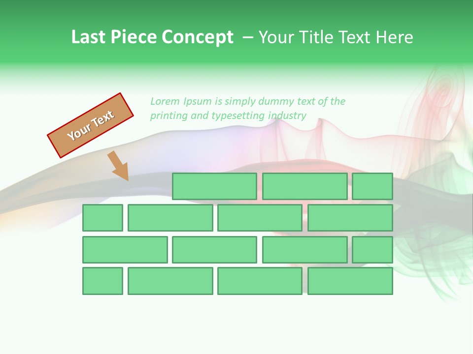 Color Pattern Background PowerPoint Template